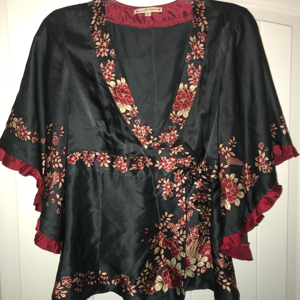Nanette Lepore kimono-style blouse, Size 6